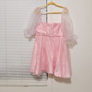 Pink Cloud Puffy dress